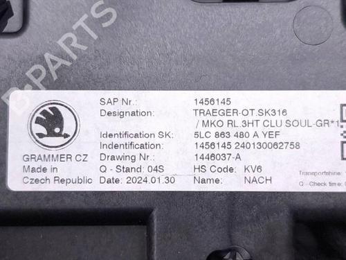 Middle console SKODA ENYAQ iV Coupe (5AC) RS | BP39193760I22 - Image 8