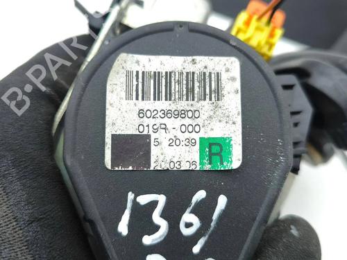 Veiligheidsgordel achter rechts MERCEDES-BENZ A-CLASS (W169) A 160 CDI (169.006, 169.306) | BP30809238I28