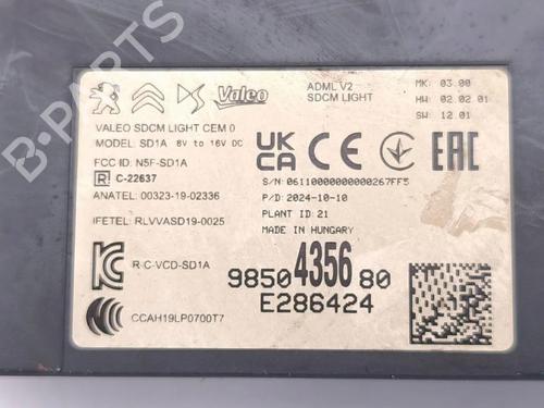 Electronic module JEEP AVENGER (J2) Electric | BP33224562M83 - Image 8