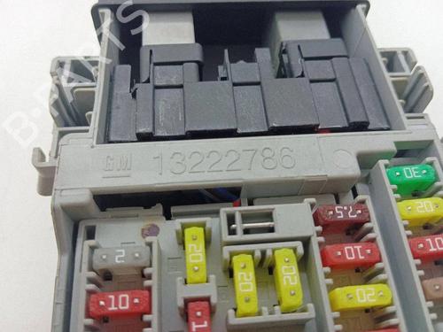 Fuse box OPEL ZAFIRA TOURER C (P12) 2.0 CDTi (75) | BP38242950E1 - Image 7