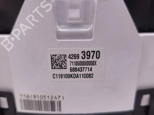 Instrument cluster CHEVROLET TRAX 1.4 | BP33670279C47  - Image 11