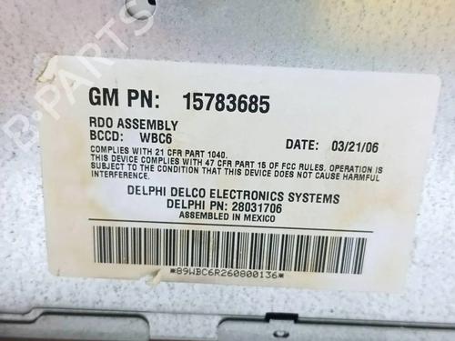 Electronic module SAAB 9-7X 4.2 AWD | BP36208556M83 - Image 7