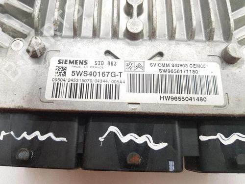 Engine control unit (ECU) PEUGEOT 407 Coupe (6C_) 2.0 HDi | BP38280410M57 - Image 5