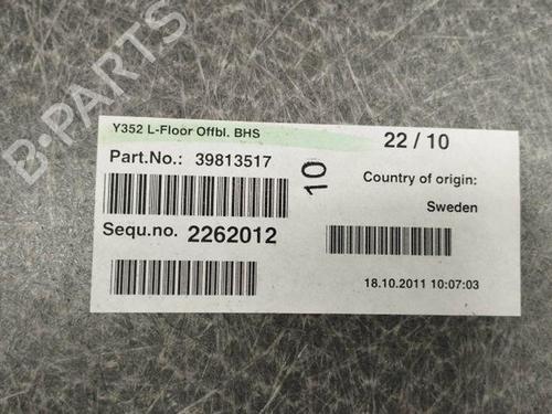Luggage compartment floor VOLVO V60 I (155) D3 / D4 | BP28844367I33 