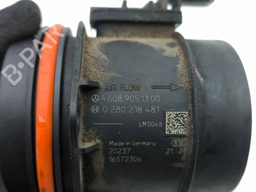 Mass air flow sensor MERCEDES-BENZ A-CLASS (W177) A 180 d (177.003) | BP30661258M95 