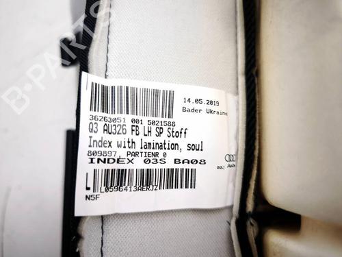 Right front seat AUDI Q3 (F3B) 35 TFSI | BP30053413C16 