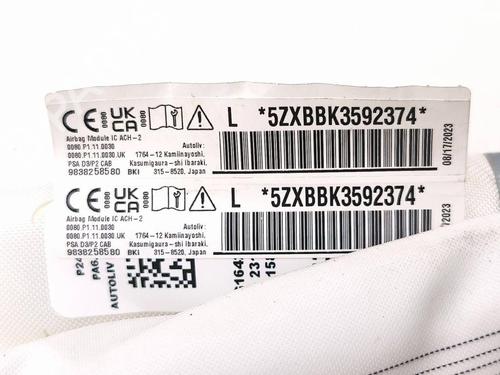 Left curtain airbag PEUGEOT 2008 II (UD_, US_, UY_, UJ_, UR_, UC_) 1.2 PureTech 130 (USHNS, URHNS) | BP29829179C11