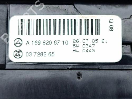 Left front window switch MERCEDES-BENZ A-CLASS (W169) A 200 CDI (169.308, 169.008) | BP33863030I27 - Image 8