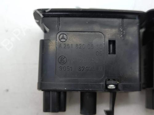 Left front window switch MERCEDES-BENZ M-CLASS (W164) ML 320 CDI 4-matic (164.122) | BP28900375I27  - Image 8
