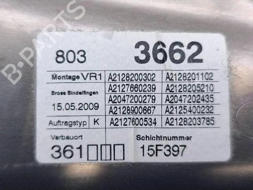 Front right window mechanism MERCEDES-BENZ E-CLASS (W212) E 350 CDI (212.025) | BP40288543C23 - Image 6