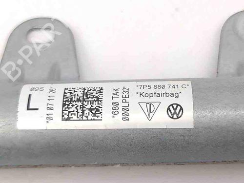 Left curtain airbag PORSCHE CAYENNE (92A) 3.0 Diesel | BP28898140C11 