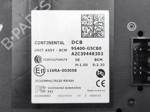 Electronic module KIA NIRO I (DE) 1.6 GDI Hybrid | BP36347636M83 - Image 5