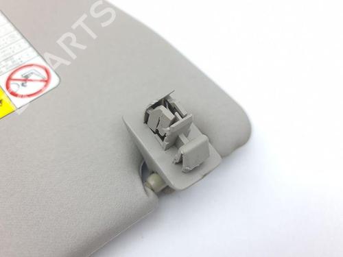 Right sun visor MITSUBISHI PAJERO IV (V8_W, V9_W) 3.2 DI-D (V88W, V98W) | BP28881323I2 
