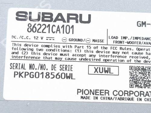 Electronic module SUBARU BRZ (ZC6) 2.0 (ZC6) | BP37626502M83 - Image 6