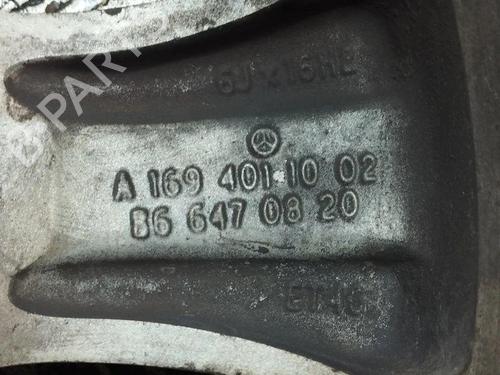 Rim MERCEDES-BENZ A-CLASS (W169) A 180 CDI (169.007, 169.307) | BP28902074C45 