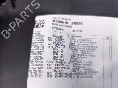 Rear left panel MERCEDES-BENZ GLE (V167) GLE 400 d 4-matic (167.123) | BP36908486C60 - Image 16