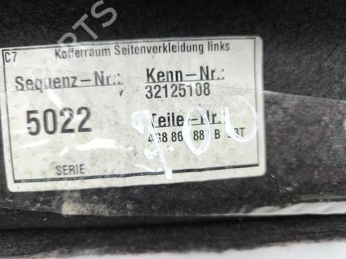 Boot lining AUDI A7 Sportback (4GA, 4GF) 3.0 TDI | BP36331061I3 - Image 5