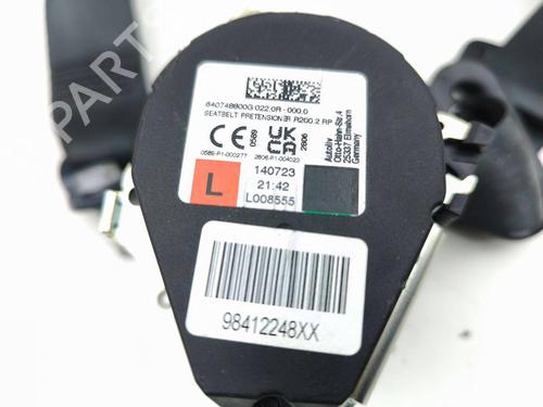 Rear left seatbelt PEUGEOT 2008 II (UD_, US_, UY_, UJ_, UR_, UC_) 1.2 PureTech 130 (USHNS, URHNS) | BP29510186I29 