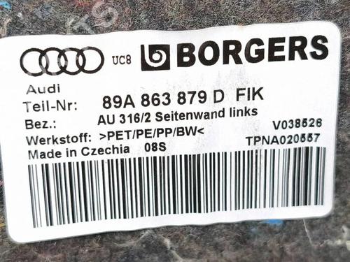 Boot lining AUDI Q4 E-TRON SUV (F4B) 45 | BP39474286I3  - Image 12