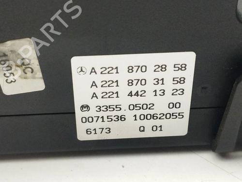 Modulo electronico MERCEDES-BENZ S-CLASS (W221, V221) S 320 CDI | BP28895792M83 