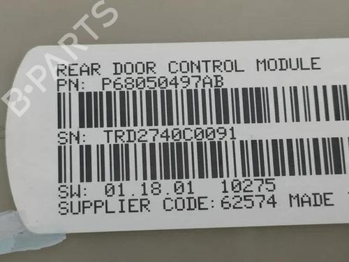 Electronic module CHRYSLER GRAND VOYAGER V (RT) 2.8 CRD | BP28860835M83 