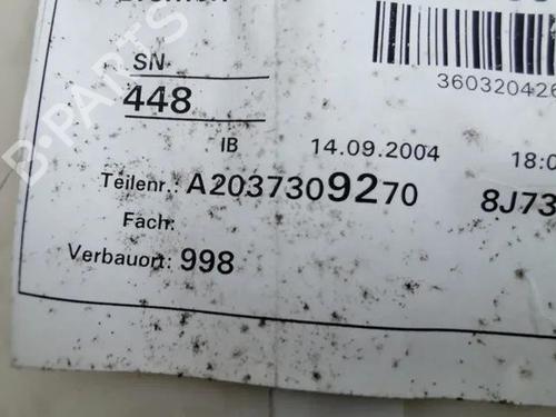 Rear right panel MERCEDES-BENZ C-CLASS (W203) C 200 CDI (203.004) | BP28848756C61 