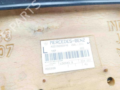 Rear seat MERCEDES-BENZ S-CLASS (W221, V221) S 320 CDI | BP28872798C17