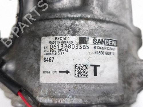 AC compressor NISSAN JUKE (F16_) 1.0 | BP40465709M34 - Image 8