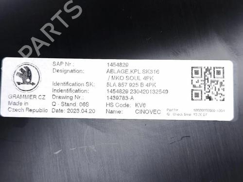 Middle console SKODA ENYAQ iV Coupe (5AC) RS | BP36198638I22 - Image 7