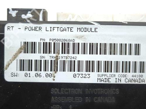 Electronic module CHRYSLER GRAND VOYAGER V (RT) 2.8 CRD | BP28878629M83  - Image 8