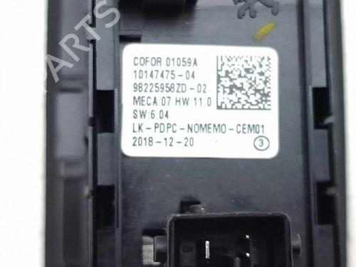 Right front window switch PEUGEOT 508 II (FB_, FH_, F3_) Hybrid 225 (F35GQU) | BP38003211I26 - Image 7