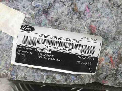 Tailgate trim FORD MONDEO V Saloon (CD) 1.5 TDCi | BP28870621C151 