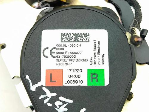 Rear left seatbelt LAND ROVER RANGE ROVER VELAR (L560) 2.0 D200 MHEV 4x4 | BP32677570I29 - Image 8