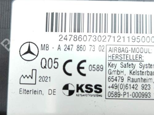Passenger airbag MERCEDES-BENZ EQA (H243) EQA 250 (243.701) | BP28902610C10 