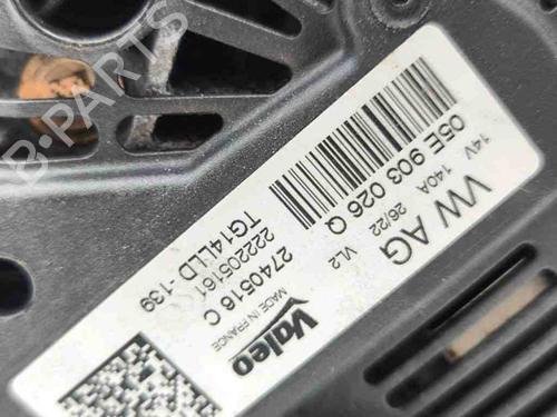 Alternator AUDI A1 Sportback (8XA, 8XF) 1.0 TFSI | BP28901524M7 