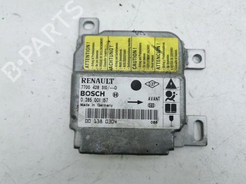 Kollisjonspute styreenhet RENAULT CLIO II (BB_, CB_) 1.4 16V (B/CB0P, BB13) (98 hp) 28891078