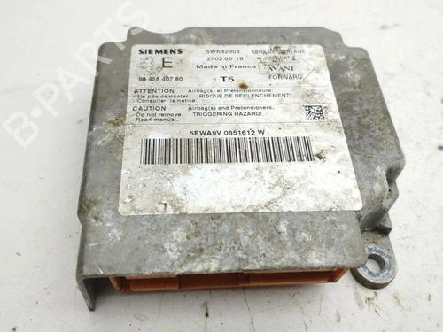 Kollisjonspute styreenhet PEUGEOT 307 SW (3H) 2.0 HDI 110 (107 hp) 28887421