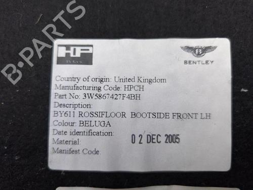 Boot lining BENTLEY CONTINENTAL FLYING SPUR (3W_) 6.0 | BP37610614I3  - Image 8
