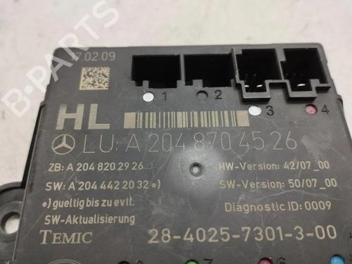 Electronic module MERCEDES-BENZ C-CLASS (W204) C 220 CDI (204.002) | BP28904711M83 - Image 2