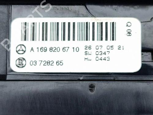 Left front window switch MERCEDES-BENZ A-CLASS (W169) A 160 CDI (169.006, 169.306) | BP40168399I27 - Image 8