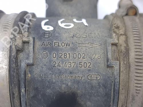 Mass air flow sensor OPEL ZAFIRA A MPV (T98) 2.0 DTI 16V (F75) | BP28872702M95 