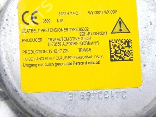 Rear left seatbelt SEAT ATECA (KH7, KHP) 1.6 TDI | BP33009271I29  - Image 6