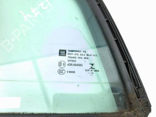 Front right quarter glass CHEVROLET TRAX 1.6 | BP29752619C112