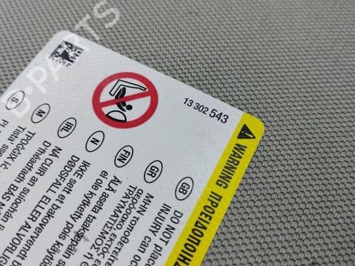 Left sun visor OPEL ZAFIRA TOURER C (P12) 2.0 CDTi (75) | BP28851378I1 