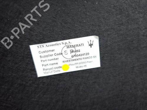 Boot lining MASERATI GHIBLI III (M157) 3.0 D | BP37699154I3 - Image 9