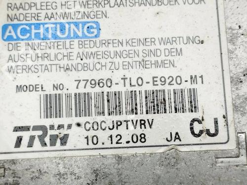 ECU airbags HONDA ACCORD VIII (CU) 2.2 i-DTEC (CU3) | BP28894568M53 