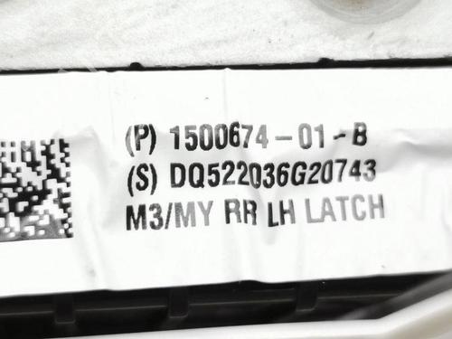 Rear left lock TESLA MODEL 3 (5YJ3) EV | BP28901373C100 
