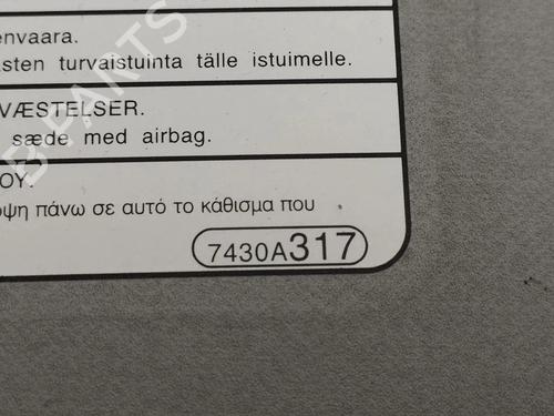 Left sun visor CITROËN C-CROSSER (VU_, VV_) 2.2 HDi | BP36349822I1 - Image 3