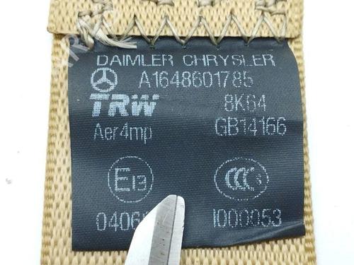 Rear left seatbelt MERCEDES-BENZ M-CLASS (W164) ML 320 CDI 4-matic (164.122) | BP28900365I29 