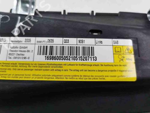 Left seat airbag MERCEDES-BENZ B-CLASS Sports Tourer (W245) B 180 CDI (245.207) | BP28887287C13